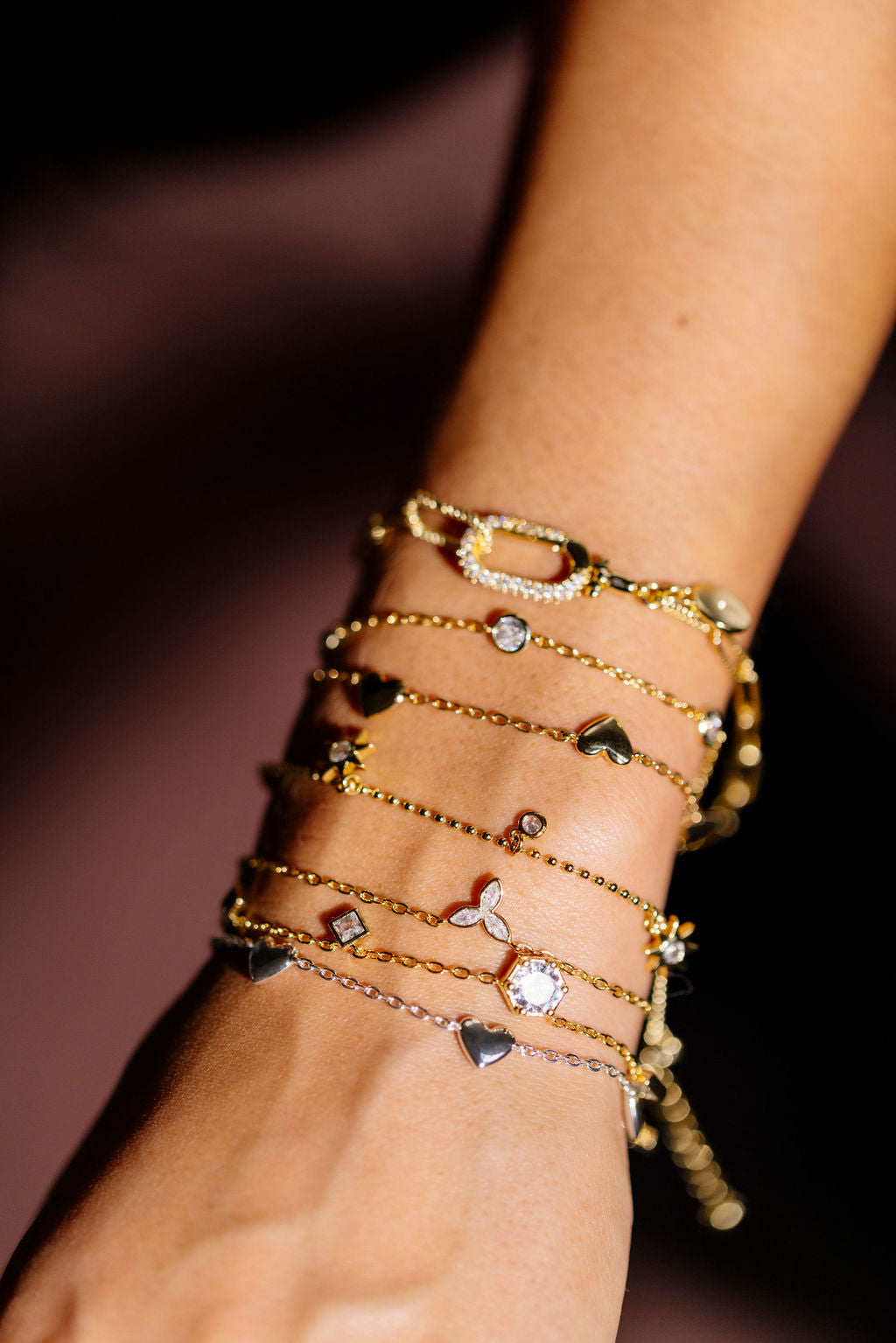 The Crystal Circle Bracelet