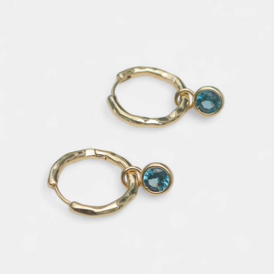 The Mixi Hammered Hoop