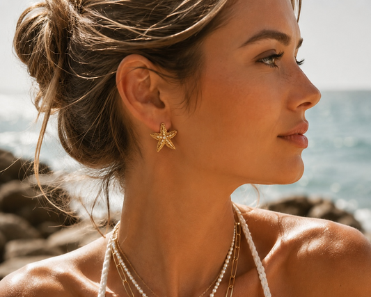 The Salty Starfish Earring
